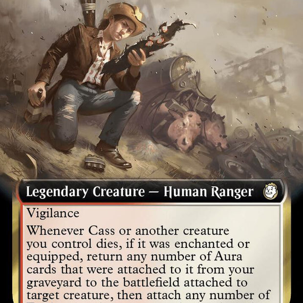 Cass, Hand of Vengeance 410/326 (Universes Beyond: Fallout)  - Extended Art