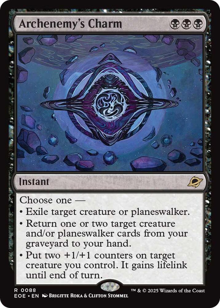 Archenemys Charm 88 (Edge of Eternities)  - Foil