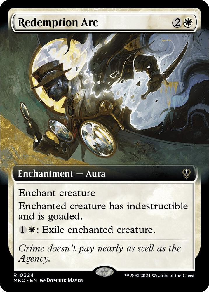 Redemption Arc 324/311 (Commander: Murders at Karlov Manor)  - Extended Art