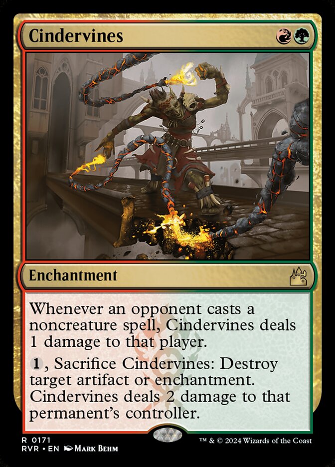 Cindervines 171 (Ravnica Remastered)  - Foil