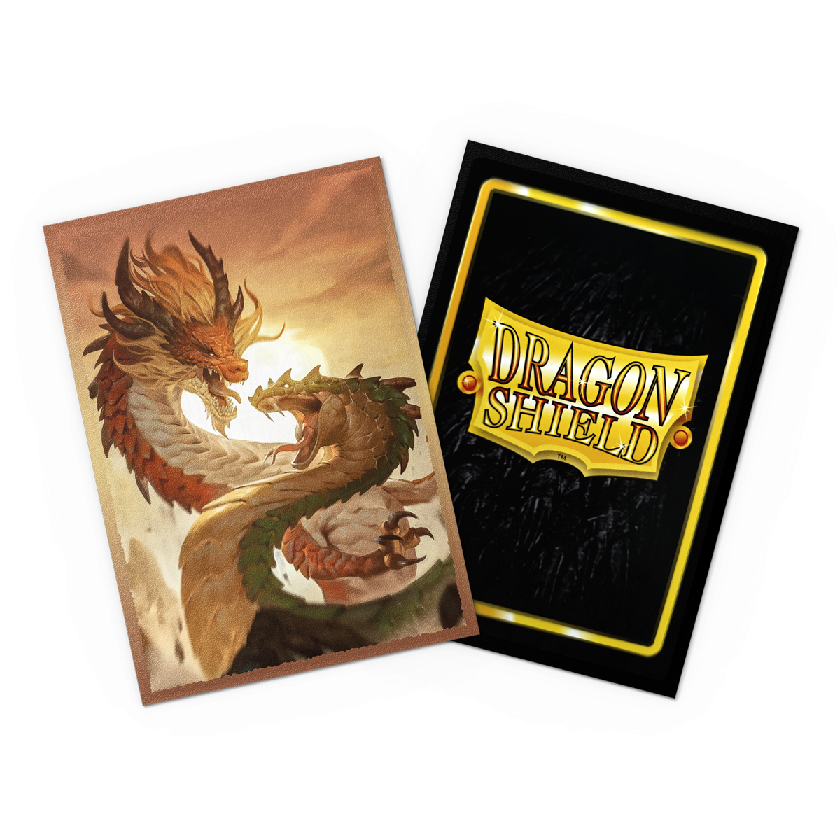 Dragon Shield: Japanese Size 60ct Art Sleeves - Wood Snake 2025 (Dual Matte)