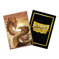 Dragon Shield: Japanese Size 60ct Art Sleeves - Wood Snake 2025 (Dual Matte)