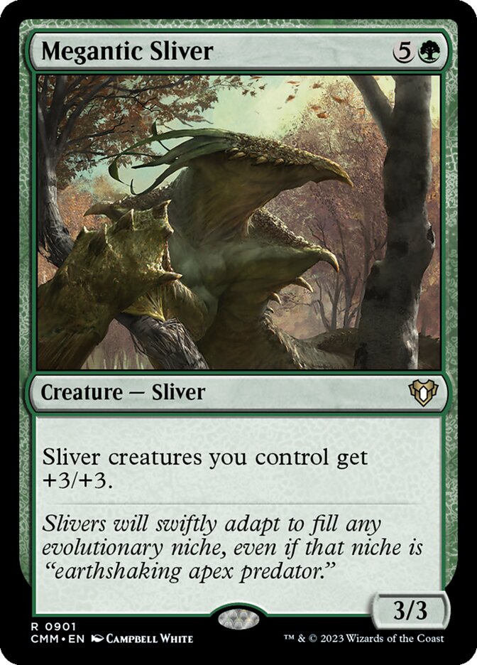 Megantic Sliver 901 (Commander Masters) 