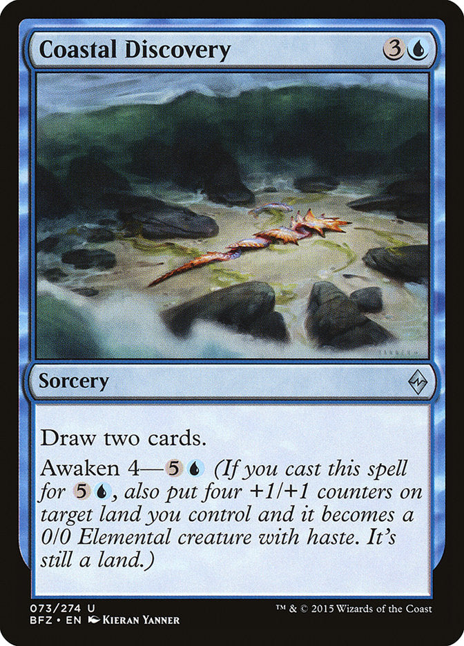 Coastal Discovery 73/274 (Battle for Zendikar) 