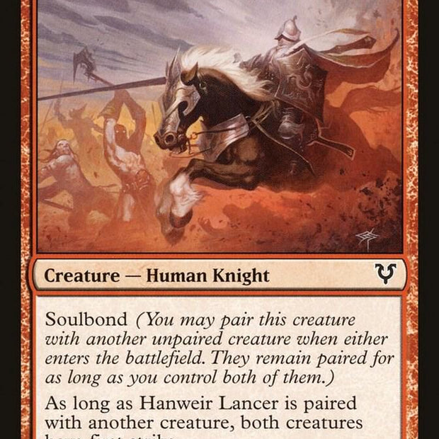 Hanweir Lancer 138/244 (Avacyn Restored)  - Foil