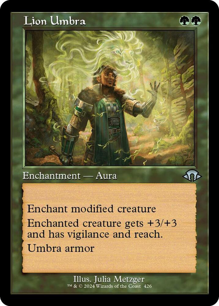 Lion Umbra 426 (Modern Horizons 3)  - Retro Foil