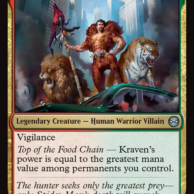 Kraven, Proud Predator 132/198 (Marvel's Spider-Man) 