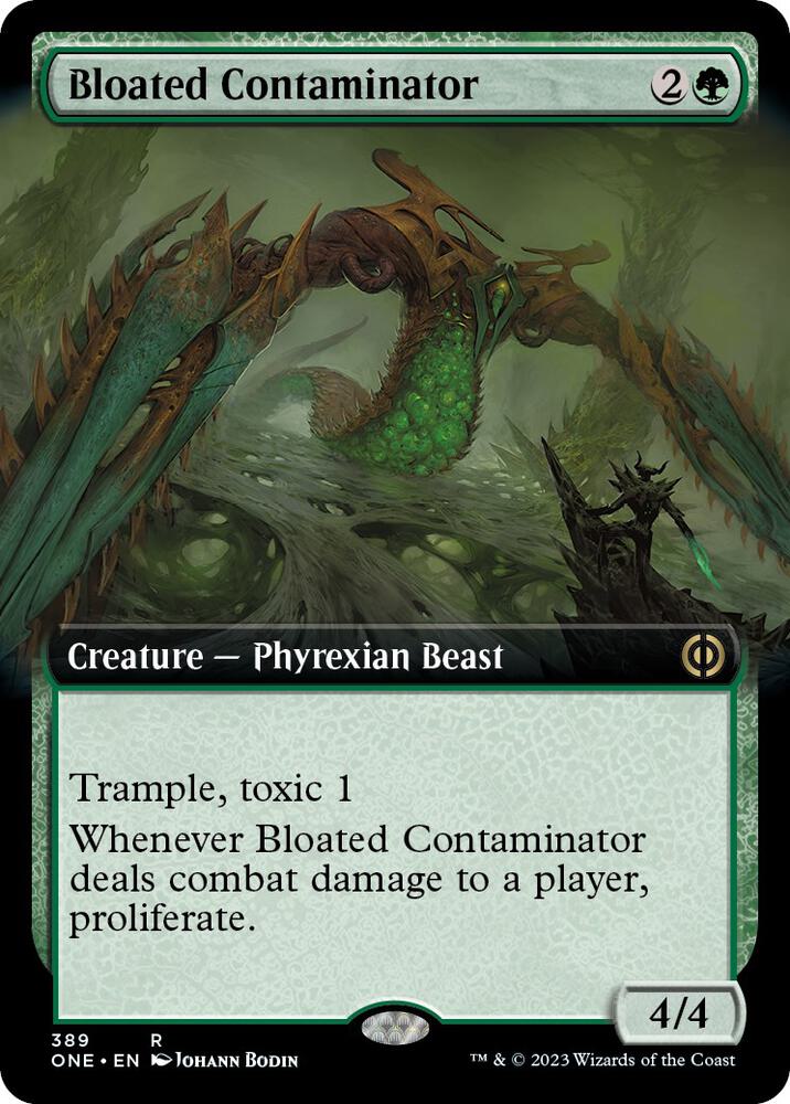 Bloated Contaminator 389/271 (Phyrexia: All Will Be One)  - Extended Art