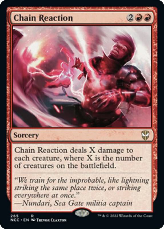 Chain Reaction 265/93 (Commander: Streets of New Capenna) 
