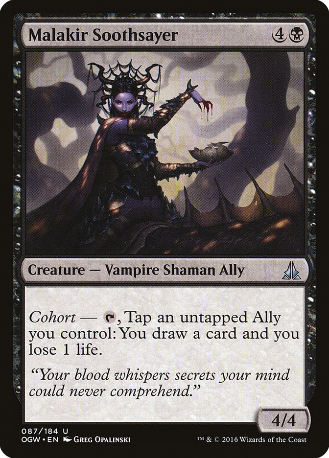 Malakir Soothsayer 87 (Oath of the Gatewatch) 