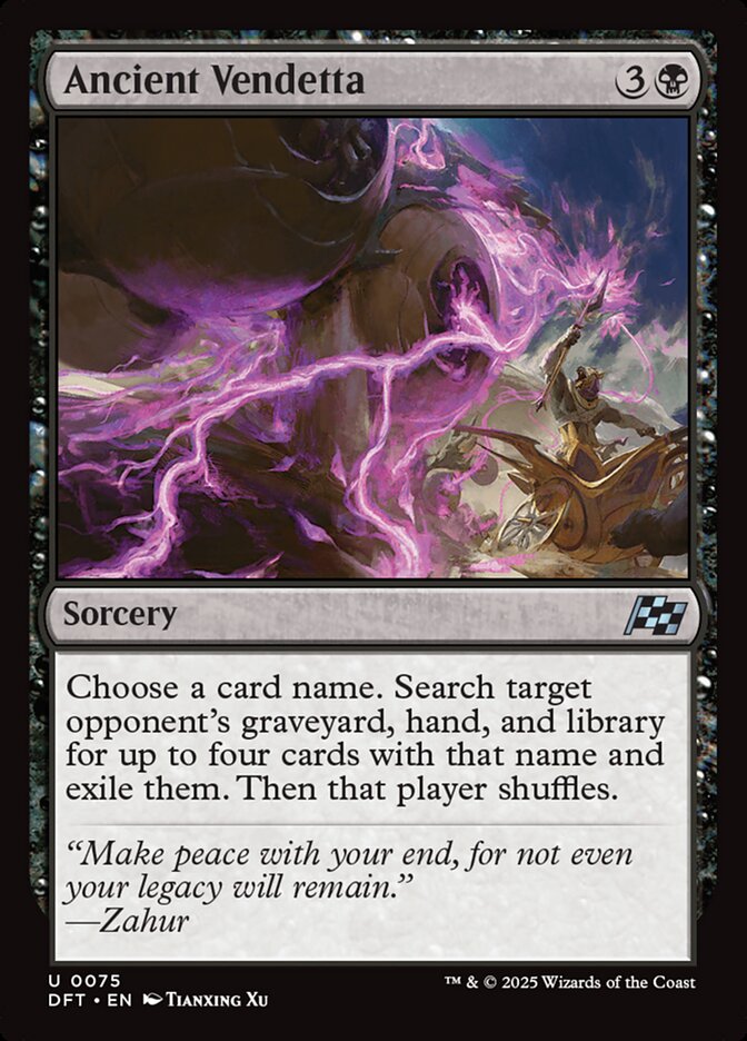 Ancient Vendetta (Aetherdrift) 