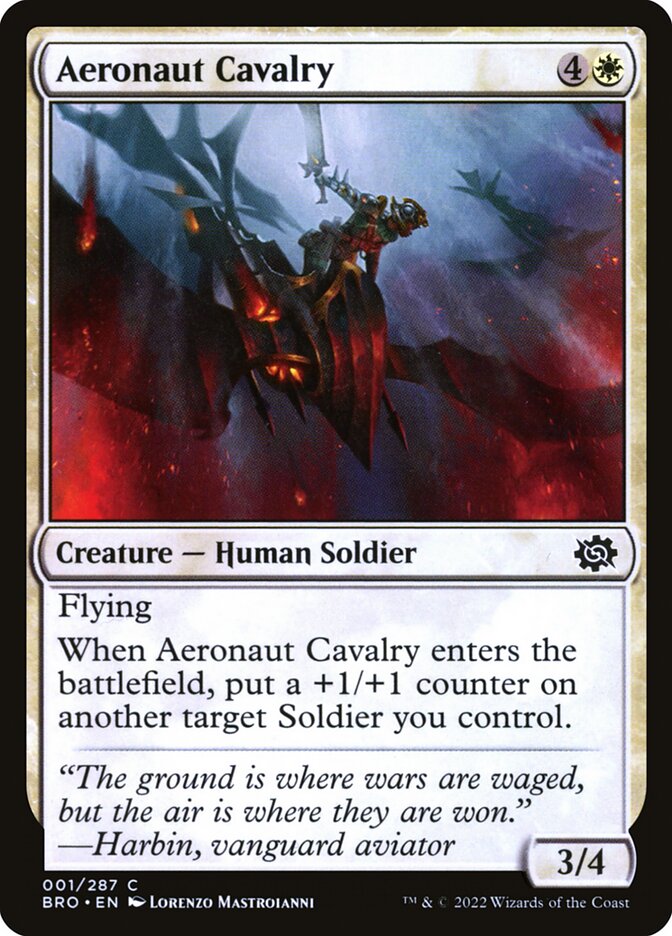 Aeronaut Cavalry 1/287 (The Brothers' War) 