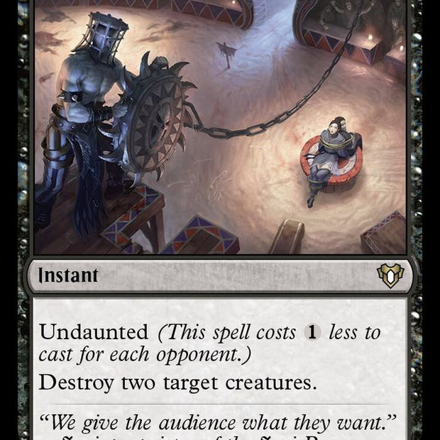 Curtains Call 146/451 (Commander Masters) 