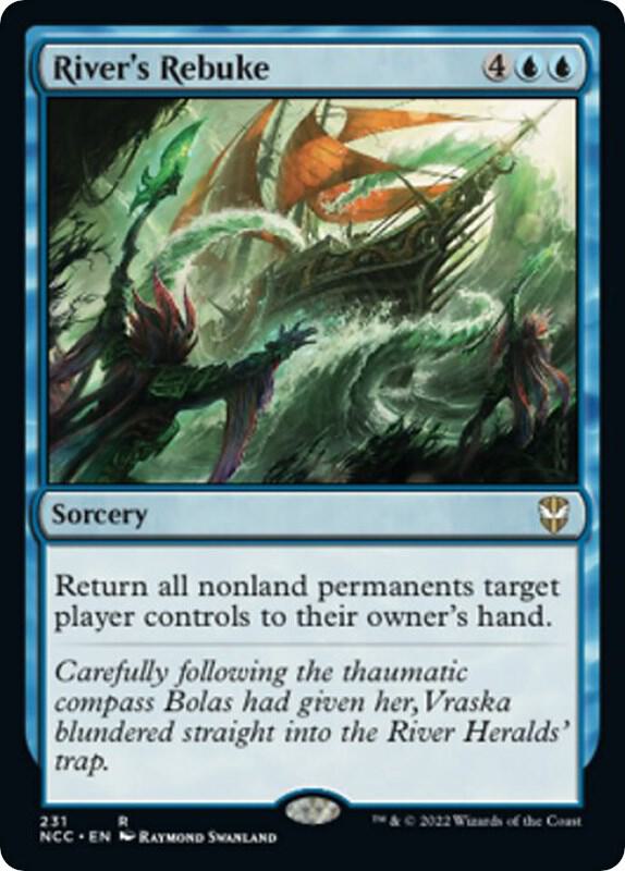 Rivers Rebuke 231/93 (Commander: Streets of New Capenna) 