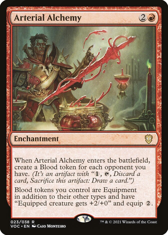 Arterial Alchemy (Commander: Innistrad: Crimson Vow) 