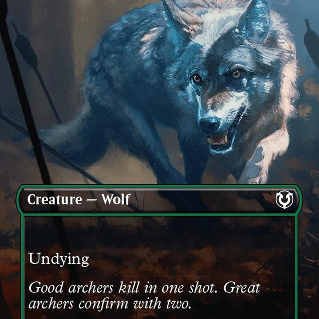 Young Wolf Borderless (Innistrad Remastered) 