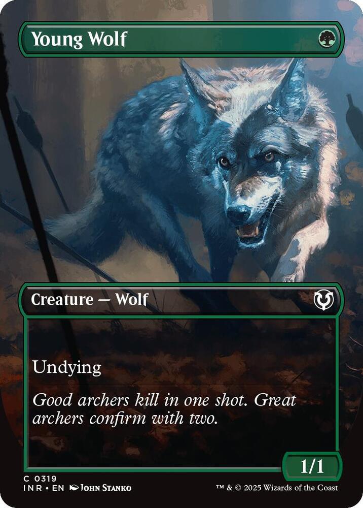 Young Wolf 319/287 (Innistrad Remastered)  - Borderless