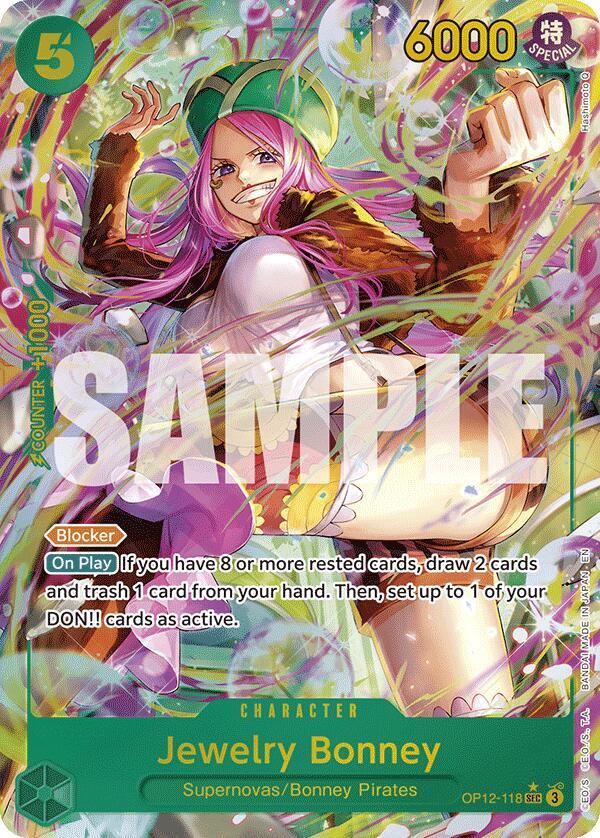Jewelry Bonney OP12-118 (Legacy of the Master)  - Alternate Art Foil