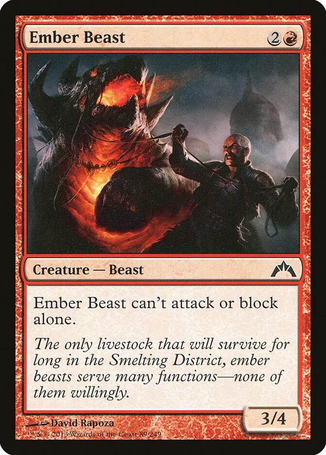 Ember Beast 89/249 (Gatecrash) 