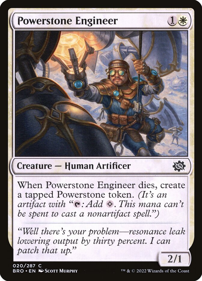 Powerstone Engineer 20/287 (The Brothers' War) 