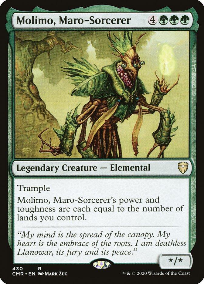 Molimo, Maro-Sorcerer 430 (Commander Legends) 