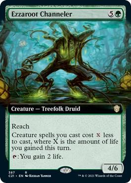 Ezzaroot Channeler Extended Art 387/81 (Commander 2021) 