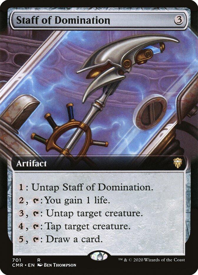 Staff of Domination 701 (Commander Legends)  - Extended Art