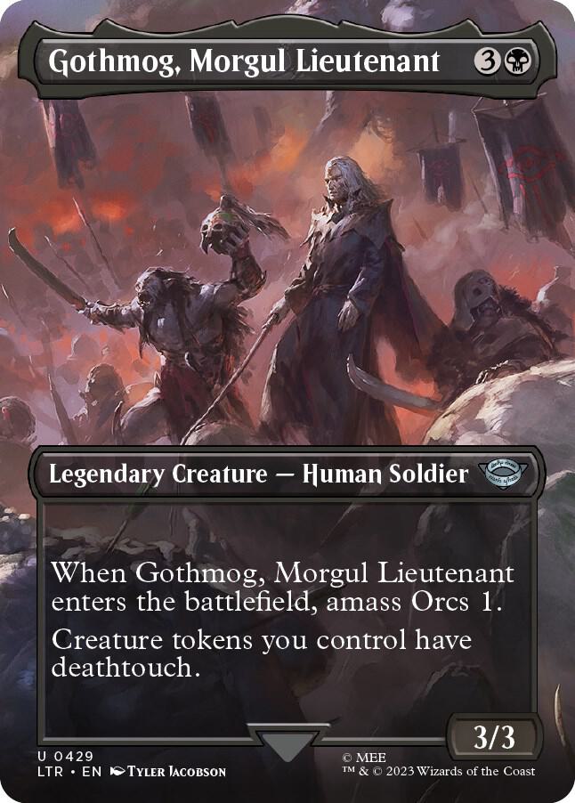 Gothmog, Morgul Lieutenant 429 (Universes Beyond: The Lord of the Rings: Tales of Middle-earth)  - Borderless