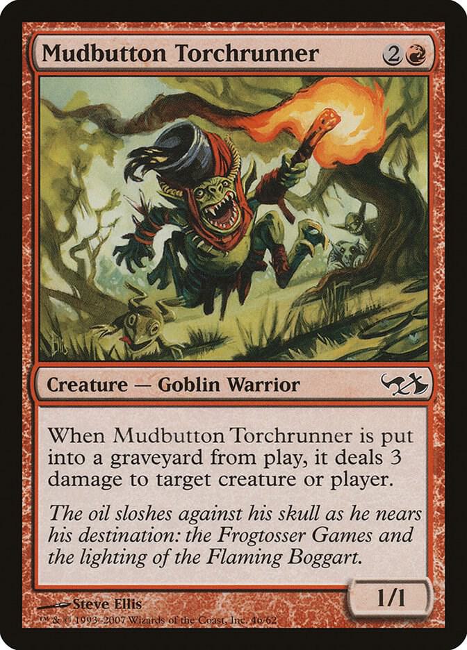 Mudbutton Torchrunner 46/62 (Duel Decks: Elves vs. Goblins) 