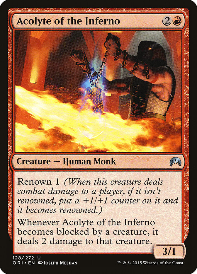 Acolyte of the Inferno 128/272 (Magic Origins) 