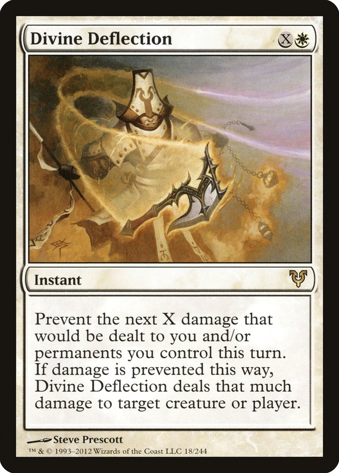 Divine Deflection 18/244 (Avacyn Restored) 