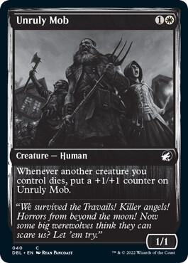 Unruly Mob 40/534 (Innistrad: Double Feature) 