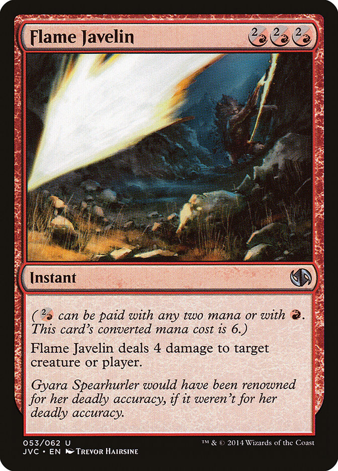Flame Javelin 53/62 (Duel Decks: Anthology) 