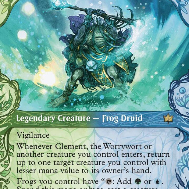Clement the Worrywort 329/281 (Bloomburrow)  - Showcase Foil