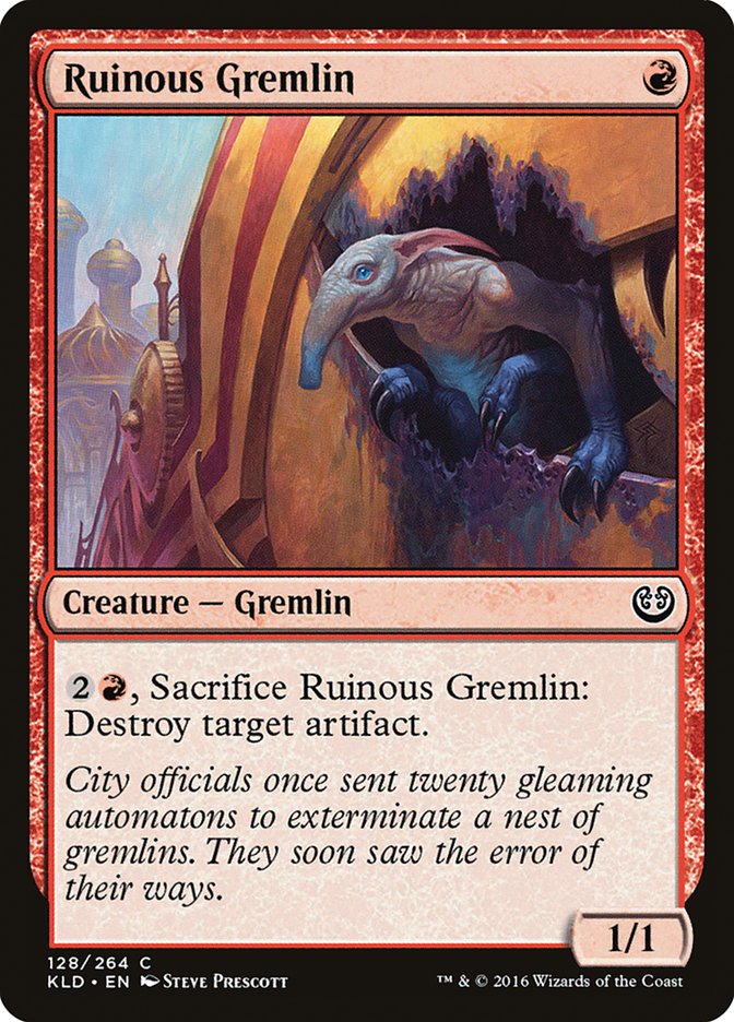 Ruinous Gremlin 128/264 (Kaladesh) 