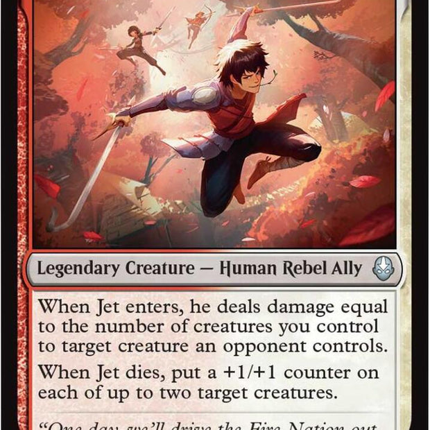 Jet, Freedom Fighter 229 (Avatar: The Last Airbender)  - Foil