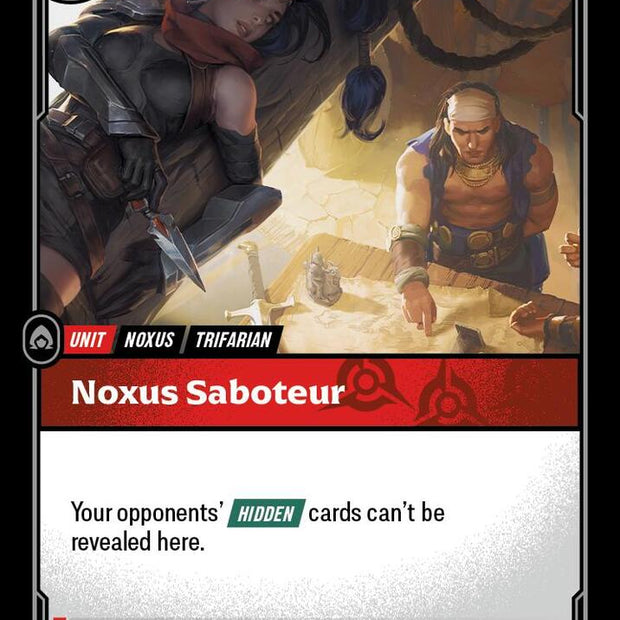 Noxus Saboteur 18/298 (Origins)  - Foil