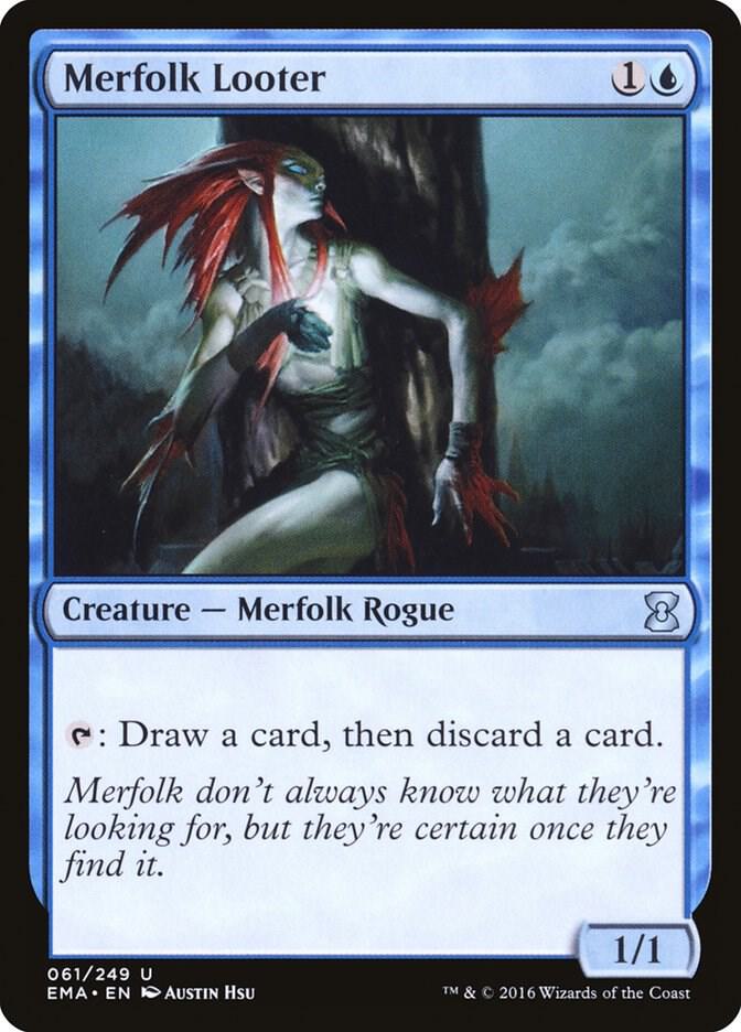 Merfolk Looter 61/249 (Eternal Masters) 