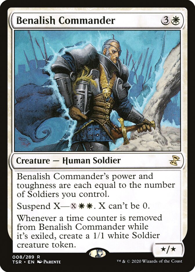 Benalish Commander 8/289 (Time Spiral: Remastered) 