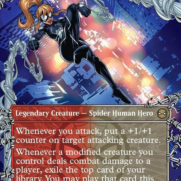 Arana Heart of the Spider Borderless (Marvel's Spider-Man)  - Foil