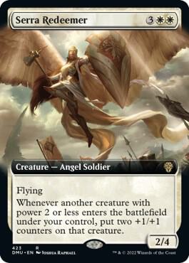 Serra Redeemer Extended Art 423/281 (Dominaria United) 
