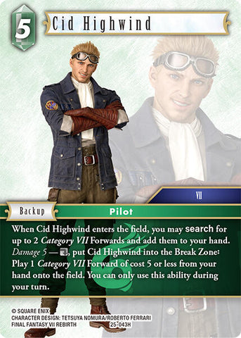 Cid Highwind [Tears of the Planet]