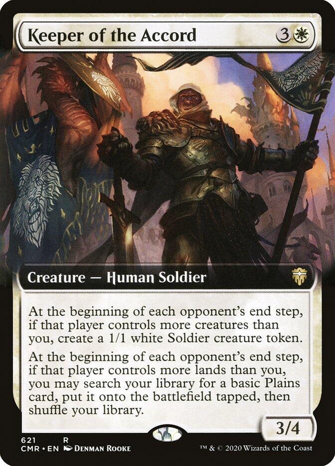 Keeper of the Accord 621 (Commander Legends)  - Extended Art
