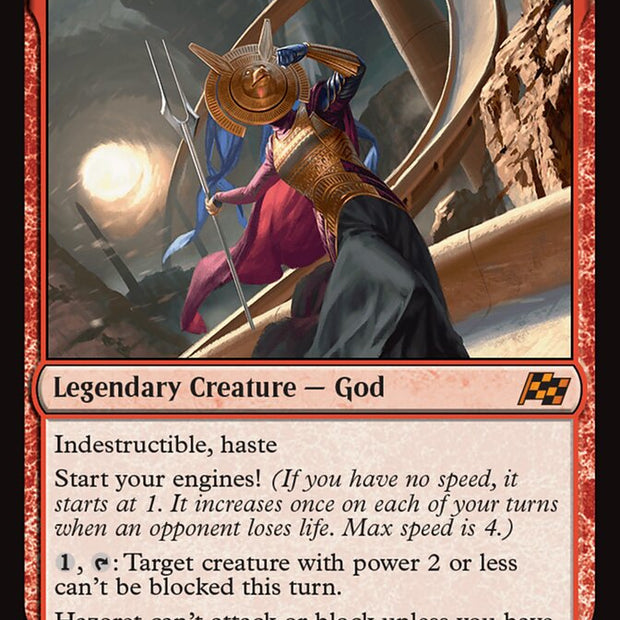 Hazoret, Godseeker 133 (Aetherdrift)  - Foil