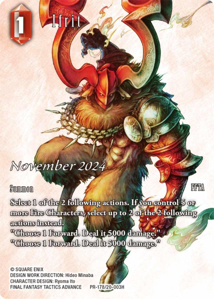 Ifrit (November 2024) [Promo Cards]