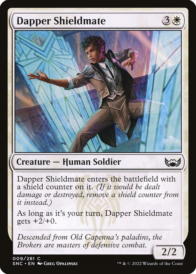 Dapper Shieldmate 9/281 (Streets of New Capenna) 