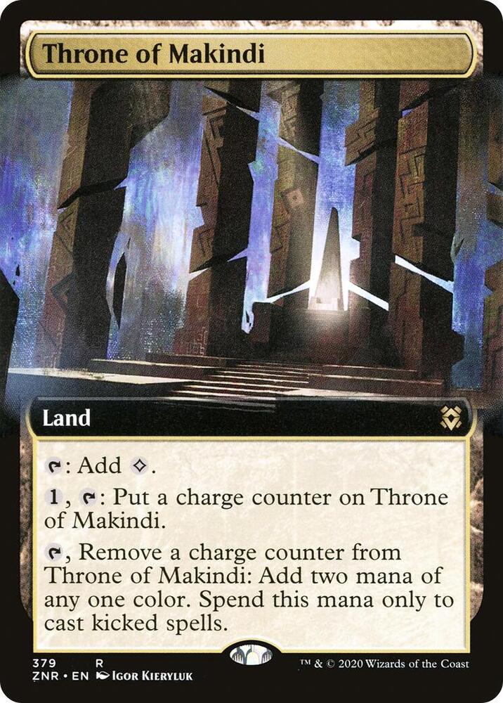 Throne of Makindi 379/280 (Zendikar Rising)  - Extended Art