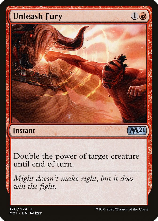 Unleash Fury 170 (Core Set 2021) 