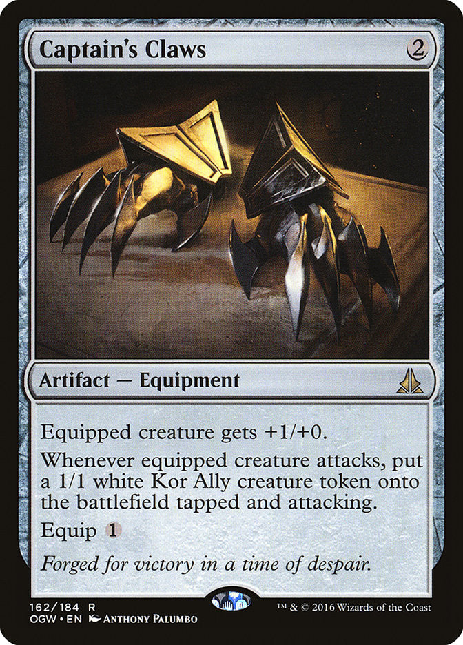 Captain's Claws 162/184 (Oath of the Gatewatch) 