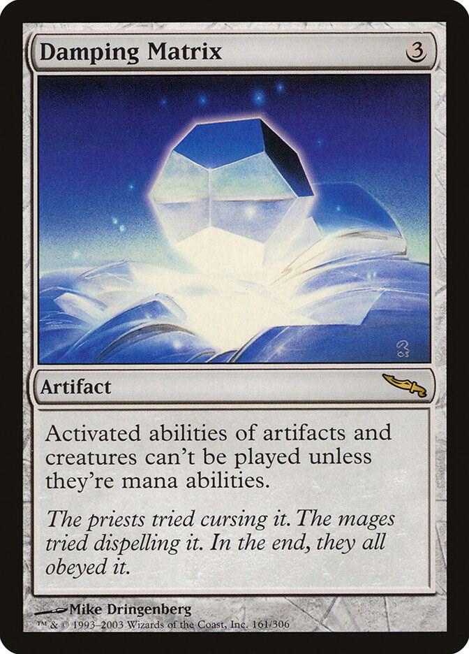 Damping Matrix 161/306 (Mirrodin) 